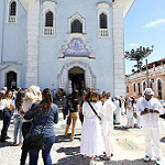 Corrente Cultural. Lavação das escadarias da igreja.  Igreja do Rosário. 20 de novembro de 2016